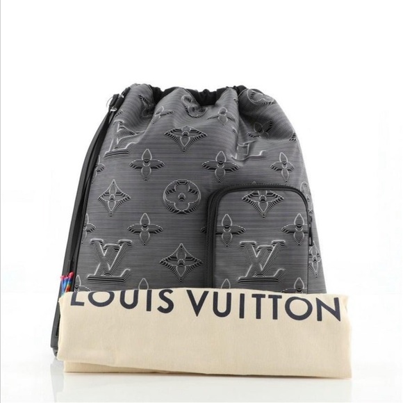 Pre Loved Louis Vuitton Black Backpack - Picture 1 of 8